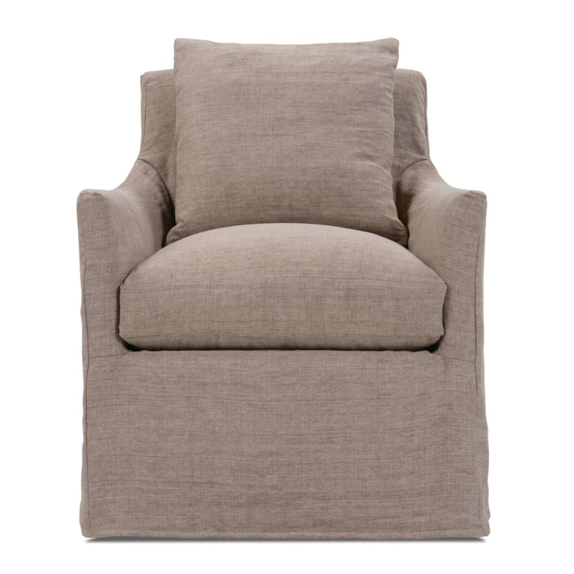 Picture of Ingrid Slipcovered Swivel Chair w/ Glider Option